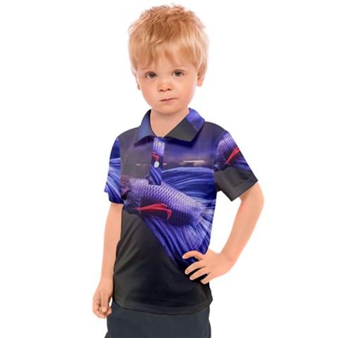 Betta Fish Photo And Wallpaper Cute Betta Fish Pictures Kids  Polo Tee by StoreofSuccess