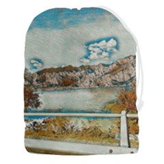 Side Way To Lake Garda, Italy  Drawstring Pouch (3xl) by ConteMonfrey