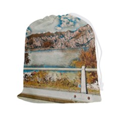 Side Way To Lake Garda, Italy  Drawstring Pouch (2xl) by ConteMonfrey