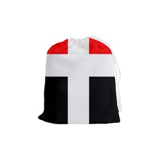 Arpitania Flag Drawstring Pouch (medium) by tony4urban