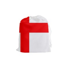 Bologna Flag Drawstring Pouch (medium) by tony4urban