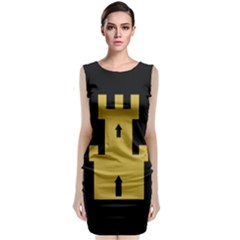 Finnmark Flag Sleeveless Velvet Midi Dress by tony4urban