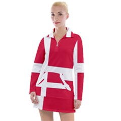 Denmark Women s Long Sleeve Casual Dress by tony4urban