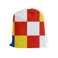 Antwerp Flag Drawstring Pouch (xl) by tony4urban