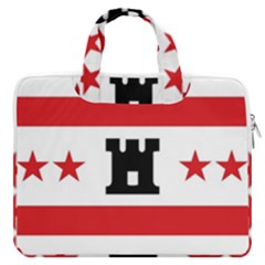Drenthe Flag Macbook Pro 13  Double Pocket Laptop Bag by tony4urban