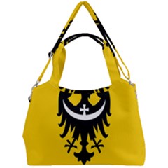 Dolnoslaskie Flag Double Compartment Shoulder Bag by tony4urban
