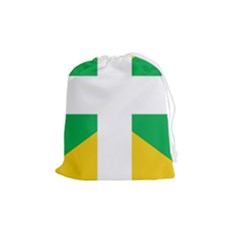 Halaka Flag Drawstring Pouch (medium) by tony4urban