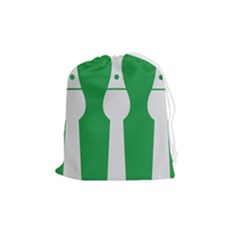 Hedmark Flag Drawstring Pouch (medium) by tony4urban