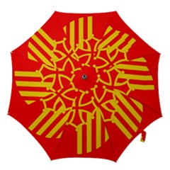 Languedoc Roussillon Flag Hook Handle Umbrellas (small) by tony4urban
