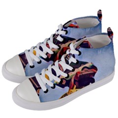 Berwyn Car Kebob Women s Mid-top Canvas Sneakers by StarvingArtisan