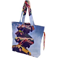 Berwyn Car Kebob Drawstring Tote Bag by StarvingArtisan