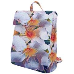 Daisy Painting  Flap Top Backpack by StarvingArtisan