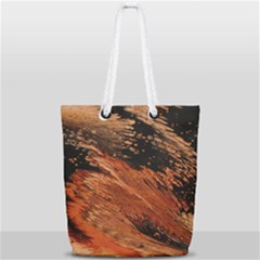 Painting Wallpaper Full Print Rope Handle Tote (small) by artworkshop