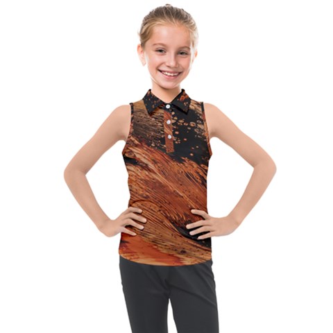 Painting Wallpaper Kids  Sleeveless Polo Tee by artworkshop