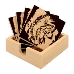 Iron Slide Bamboo Coaster Set by MRNStudios