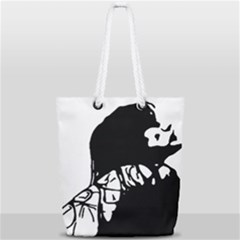 Mrn Full Print Rope Handle Tote (small) by MRNStudios