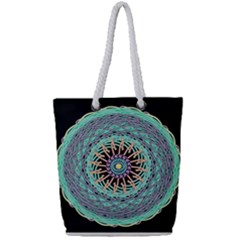 2023 02 08 18 04 00 Png 2023 02 08 18 05 16 Png Donuts Full Print Rope Handle Tote (small) by NeiceeBeazz