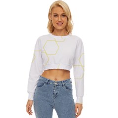 Abstract Hexagon Pattern T- Shirt Abstract Hexagon Pattern T- Shirt Lightweight Long Sleeve Sweatshirt by maxcute