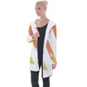 Abstract Pattern T- Shirt Abstract Pattern 6 Longline Hooded Cardigan View1