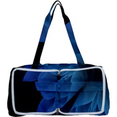 Abstract Blue Background Multi Function Bag by artworkshop