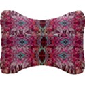 Fuchsia Funky Repeats I Velour Seat Head Rest Cushion View2