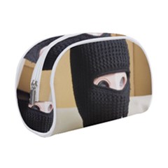 Ski Mask  Make Up Case (small) by Holyville