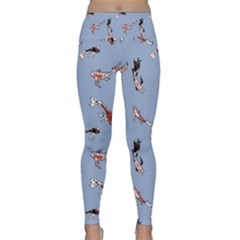Koi! Lightweight Velour Classic Yoga Leggings by fructosebat