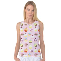 Cupcakes! Women s Basketball Tank Top by fructosebat