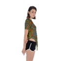 Art 3d Windows Modeling Dimension Asymmetrical Short Sleeve Sports Tee View3