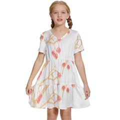 Bird Lover T- Shirtbird T- Shirt (24) Kids  Short Sleeve Tiered Mini Dress by maxcute