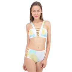 Cat Silhouette T- Shirt Cat With Heart Light T- Shirt Cage Up Bikini Set by maxcute