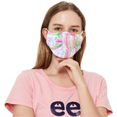 Fishing Lover T- Shirtfish T- Shirt Fitted Cloth Face Mask (adult) by maxcute