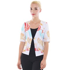 Forest T- Shirt Forest Tropical T- Shirt Cropped Button Cardigan by maxcute