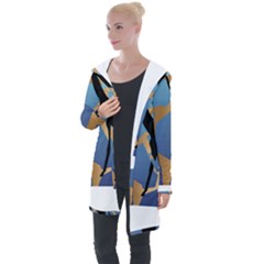Giraffe Lover T- Shirt G I R A F F E O N G I R A F F E P R I N T P R E T T Y F O R V A C A T I O N T Longline Hooded Cardigan by maxcute