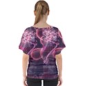 Formula Math Mathematics Physics Science V-Neck Dolman Drape Top View2