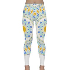 Mandala T- Shirt Ornate Mandala T- Shirt Classic Yoga Leggings by maxcute
