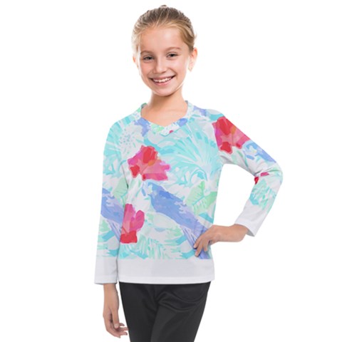 Tropical T- Shirt Tropical Attractive Forest T- Shirt Kids  Long Mesh Tee by maxcute