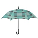 Square Crosses Check 1  Hook Handle Umbrellas (Large) View3