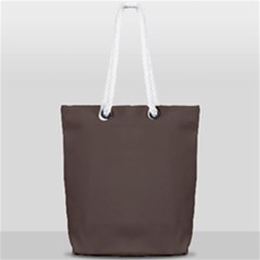 Mahogany Muse Full Print Rope Handle Tote (small) by HWDesign