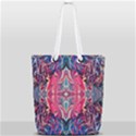 Abstract arabesque Full Print Rope Handle Tote (Small) View2