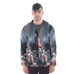 Chocolate Dark Men s Hooded Windbreaker by artworkshop