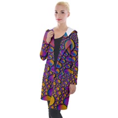 Bubble Color Hooded Pocket Cardigan by artworkshop