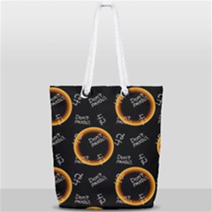 Abstract Pattern Background Full Print Rope Handle Tote (small) by Ravend