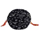 Background Graphic Abstract Pattern Drawstring Bucket Bag View3