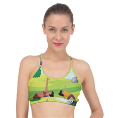 Large Basic Training Sports Bra by SymmekaDesign
