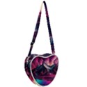 Ai Generated Mountain Ocean Lava Fire Sky Sea Heart Shoulder Bag View2