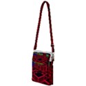 3d Abstract Model Texture Multi Function Travel Bag View1