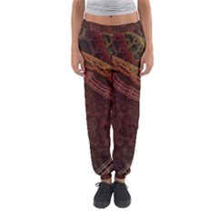Fractal Pattern Geometric Pattern Women s Jogger Sweatpants by danenraven