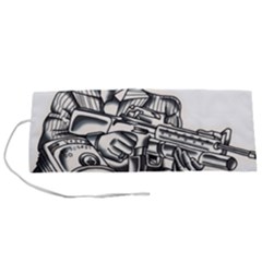 Scarface Movie Traditional Tattoo Roll Up Canvas Pencil Holder (s) by tradlinestyle