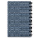 Blue Diamonds Motif Fancy Pattern Design 5.5  x 8.5  Notebook View2